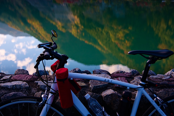 名栗湖 自転車