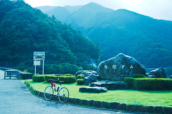 名栗湖 自転車