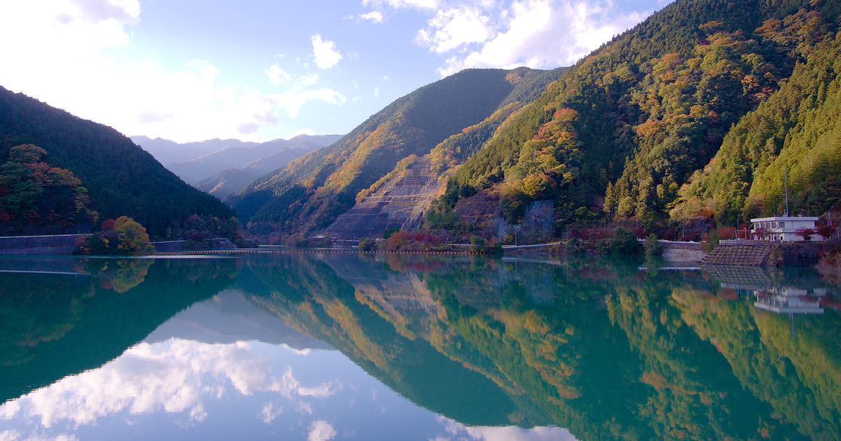 名栗湖 Photomap